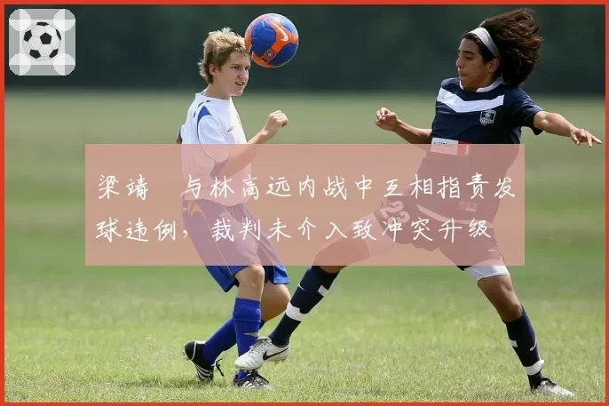 梁靖崑与林高远内战中互相指责发球违例,裁判未介入致冲突升级